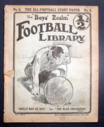 The Boys' Realm Football Library Volume 1 Number 6 October 23 1909